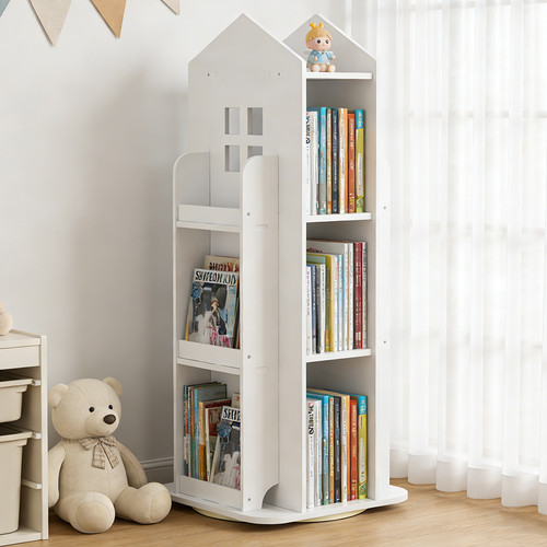360 drehbarer bücherregal - drehbarer,