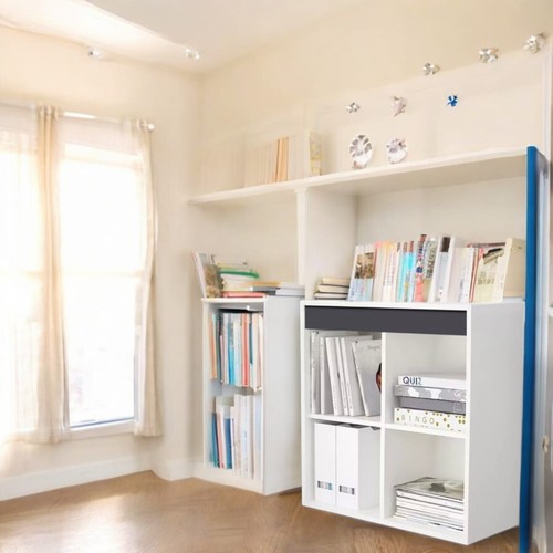 Bücherregal mit fächern - bücherregal,