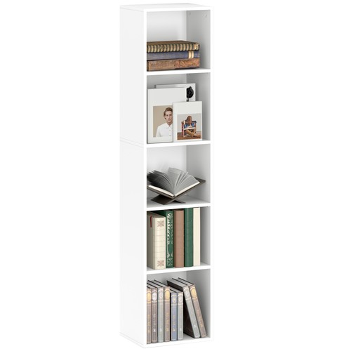 Bücherregal standregal mit 5 - standregal,